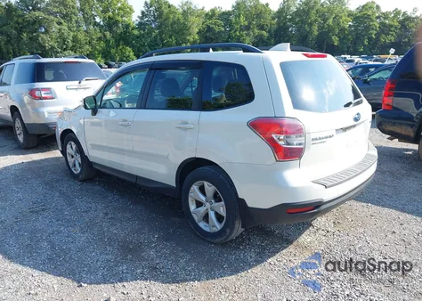 2016 Subaru Forester 2.5I Premium from USA, damaged, VIN JF2SJADC5GH483076